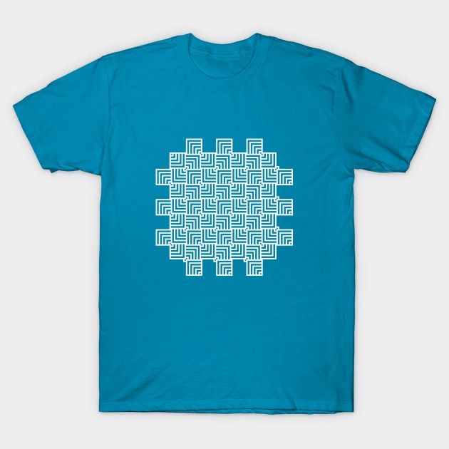 Seamless square pattern T-Shirt by TeeCQ